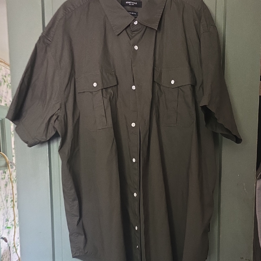 George Green Casual Button Down Shirt Relaxed Fit